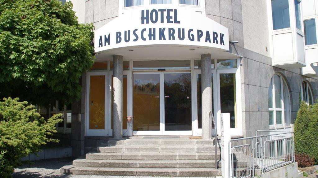 Hotel Am Buschkrugpark Берлин Экстерьер фото